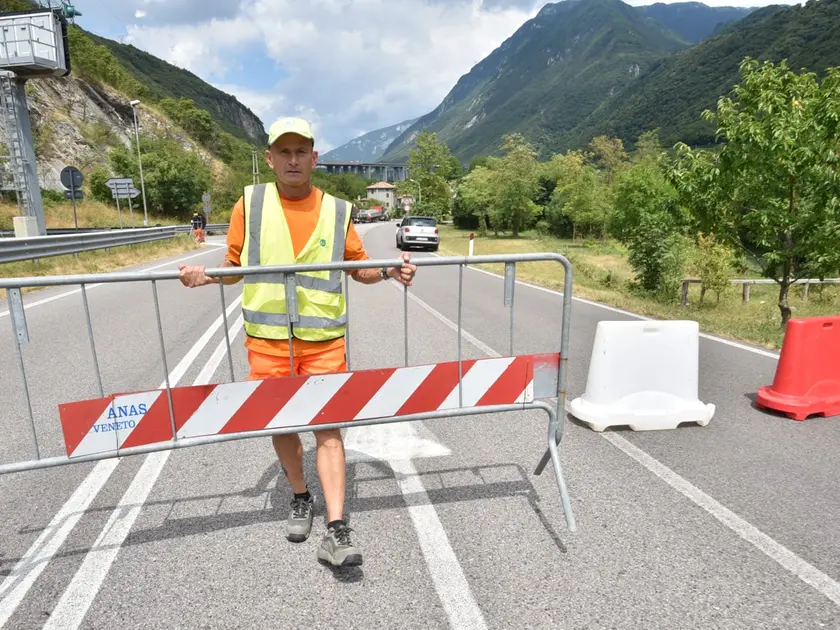 Alemagna chiusa per lavori