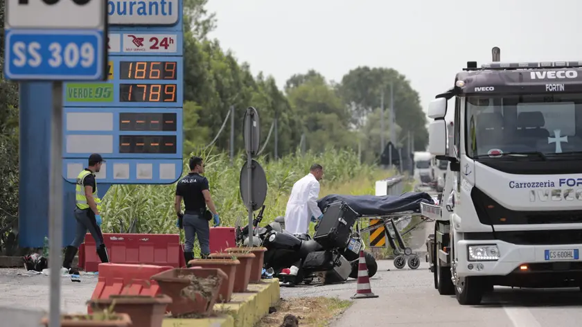 Soccorsi lungo la Romea, lunedì 6 luglio (foto Pòrcile)
