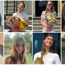 La prima infornata di “centine” al Canova. Dall’alto Annachiara Fassina, Martina Tabarinb Kelsang, Anna Basso, Carlotta De Bortoli, Melissa Spahiu, Anna Vinciguerra, Frida Moret e Irene Forlin