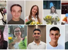 Da sinistra: Martina Ruggio, Tiziano Bernardi, Isabella Tonon, Silvia Dei Negri, Linda Botteon, Alessia Biz, Laura Marchi, Rida El Mahi, Nicola Cancian Casoni, Muhamedin Vejselovski