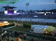 L'ippodromo Sant'Artemio di Treviso in occasione del concerto dei Pinguini tattici nucleari