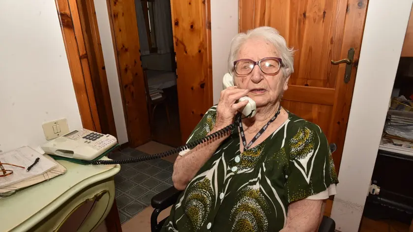 Leda Azzalini, 100 anni, un passato da partigiana in Cansiglio