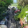 Una delle discariche sequestrate dalla Guardia di Finanza di Treviso