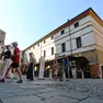 Il palazzo in centro dove si trova La Pace