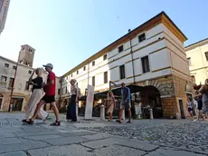 Il palazzo in centro dove si trova La Pace