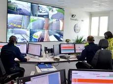 La centrale operativa del 118 suem al Ca' Foncello di Treviso