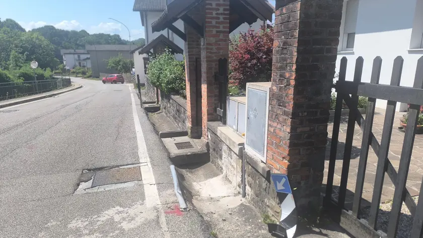 Il punto di via Bolzano in cui è avvenuta la tragedia