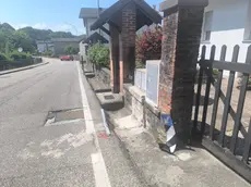 Il punto di via Bolzano in cui è avvenuta la tragedia