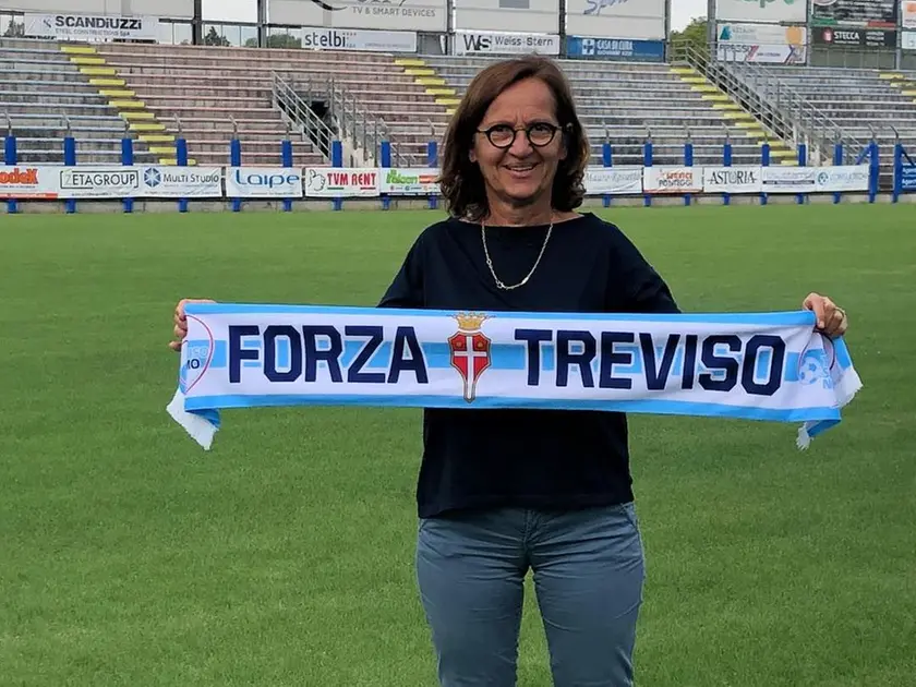La vicepresidente del Treviso Orietta Miotto