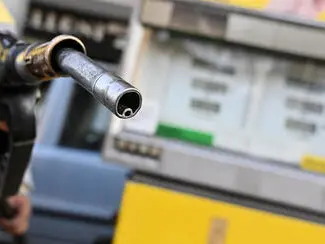 Un distributore di benzina