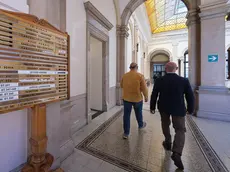 L’interno del tribunale di Trieste Foto Massimo Silvano
