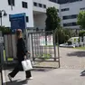 L'ingresso dell'ospedale San Camillo a Treviso