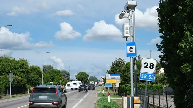 Un autovelox non funzionante a Campagnalta