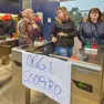 Un momento di sciopero all'Electrolux