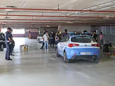 Un momento dello sgombero del Park Dal Negro