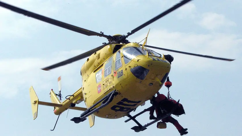 Un soccorso in parete
