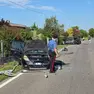 L'incidente ad Altivole (foto Macca)