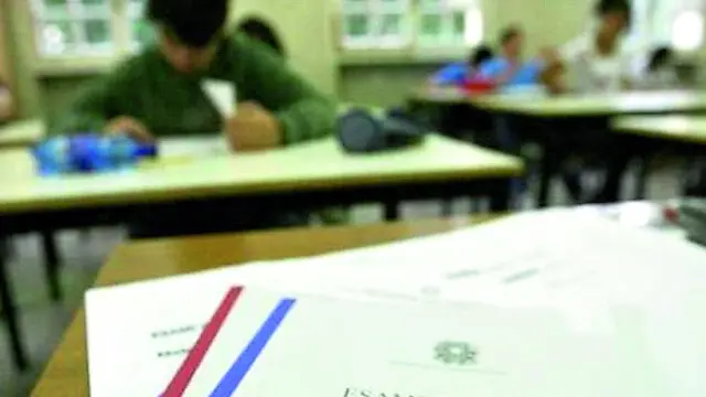 Una classe impegnata nei test Invalsi