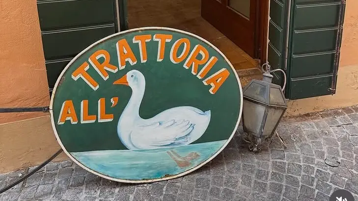 L'insegna della trattoria