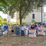 A Montebelluna la protesta con l'antenna 5G