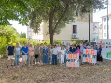 A Montebelluna la protesta con l'antenna 5G