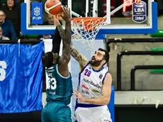 Francesco “Ciccio” Pellegrino in azione con la maglia della Nutribullet Treviso