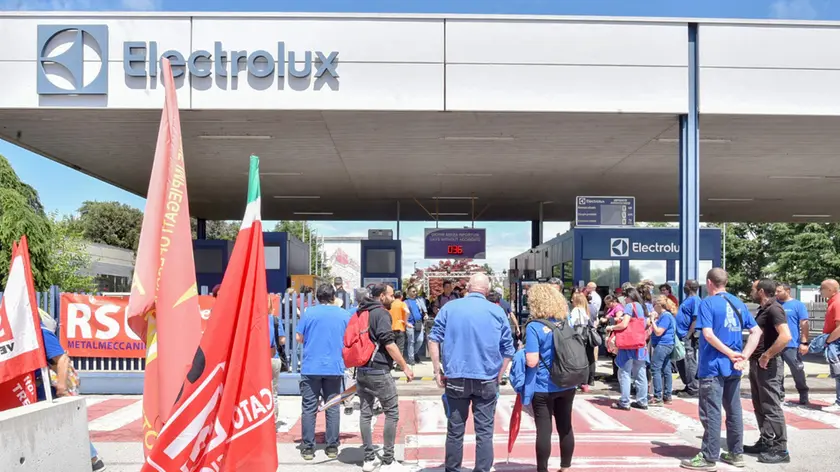 Susegana sciopero operai Electrolux