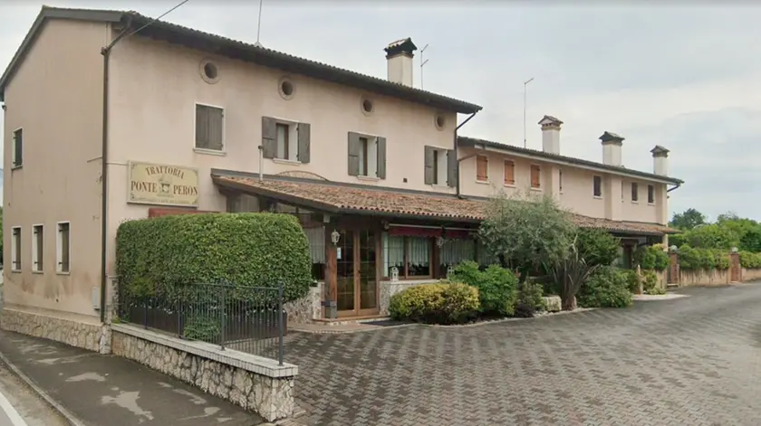 Il ristorante Ponte Peron