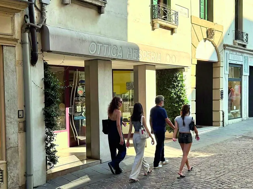 L'ottica Hesperia Bottegal a Treviso