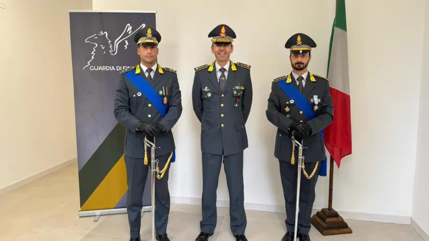 Cambio al comando della compagnia della guardia di finanza di Conegliano