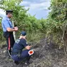 Il luogo dell'incendio