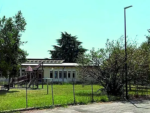 Il parco comunale adiacente al dormitorio di via Pasubio