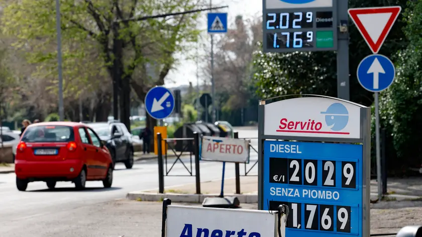 Un distributore di carburante