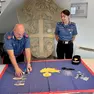 I carabinieri con la cosiddetta droga dell'amore