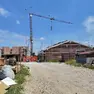 Il cantiere dove è morto l'uomo di 85 anni (Foto Piran)