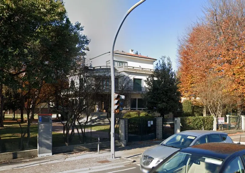 La villa primi Novecento sul Terraglio a Treviso