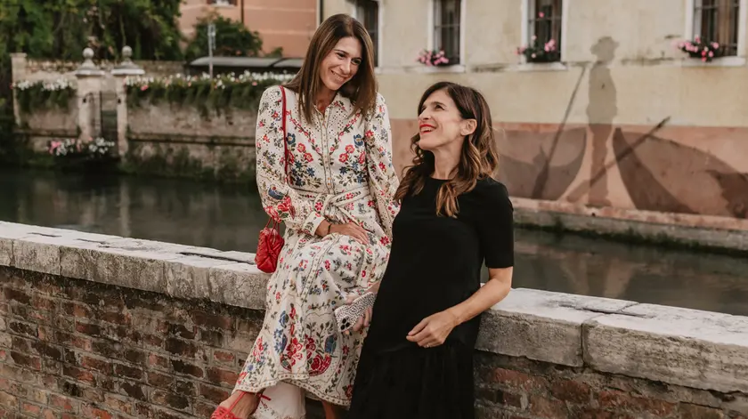 Le ideatrici del progetto Doris Dozzo e Valeria Moschet