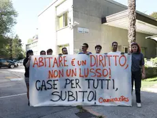 Una protesta per il diritto alla casa