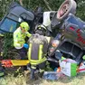 L'intervento dei vigili del fuoco