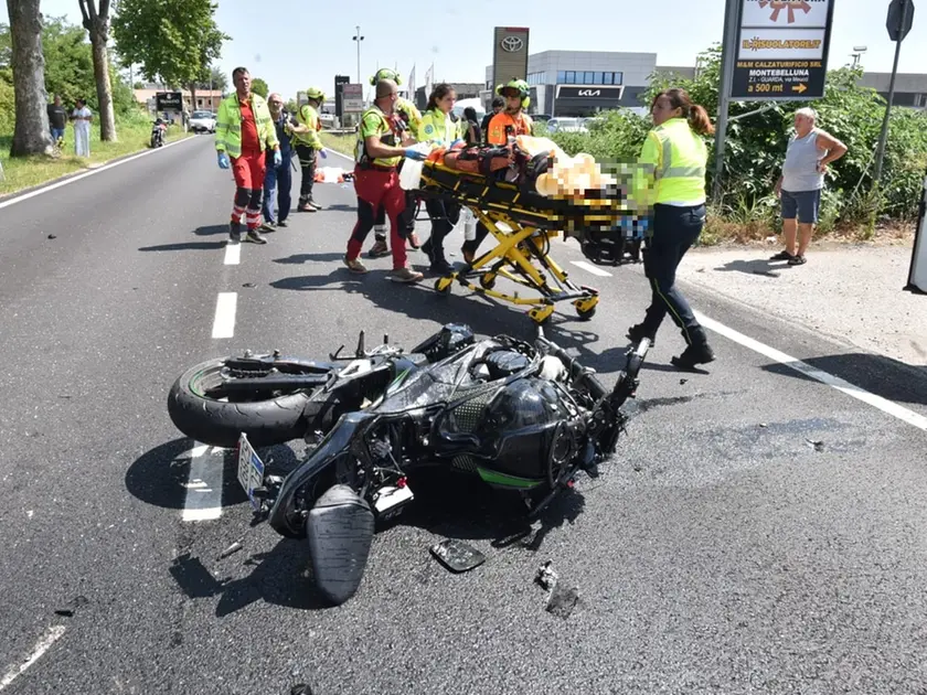 Incidente mortale sulla Feltrina a Montebelluna