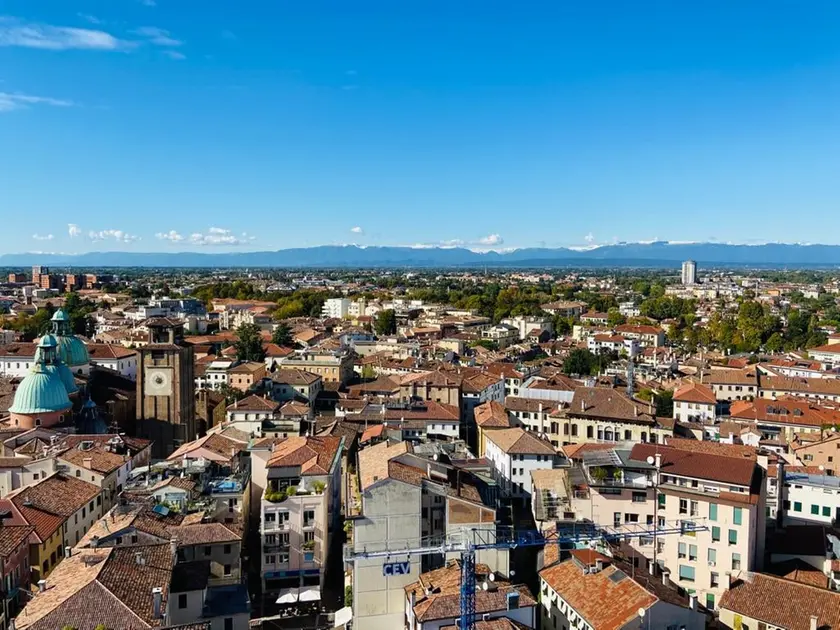 Il centro storico di Treviso è tra i più cementificati d'Italia