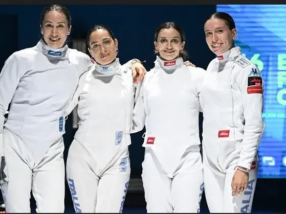 Il quartetto composto da Giulia Rizzi, Alberta Santuccio, Gaia Caforio e Rossella Fiamingo