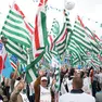 Una manifestazione della Filca Cisl