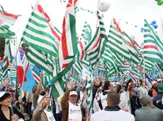Una manifestazione della Filca Cisl