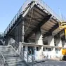 I lavori allo stadio Tenni di Treviso