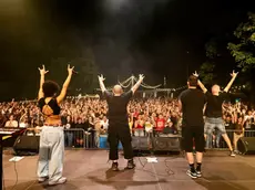 I 99 Posse sul palco del Summer Nite Love Festival di Mogliano