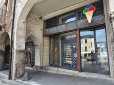 La gelateria in piazza Flaminio