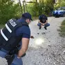 I rilievi della polizia