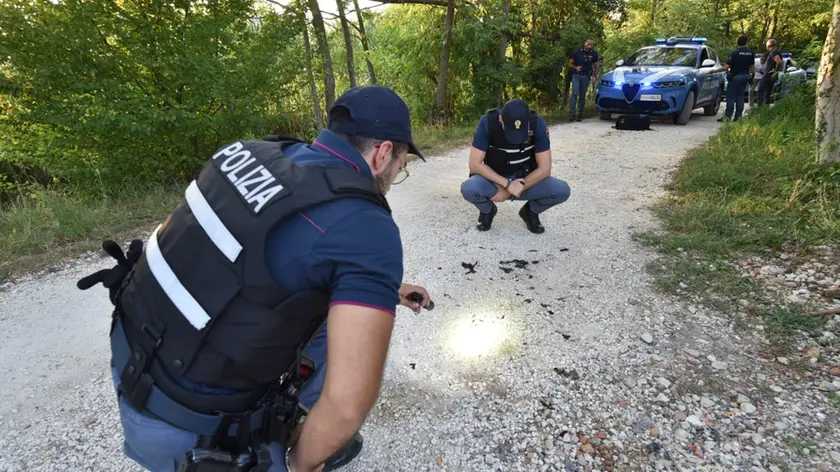 I rilievi della polizia