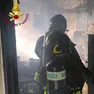 L'intervento dei vigili del fuoco